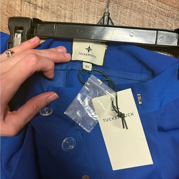 NWT Tuckernuck Sapphire Blue Duncan Trouser Pants Size XS - Picture 4 of 4